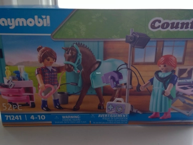 25€ Country Vétérinaire Playmobil 21241