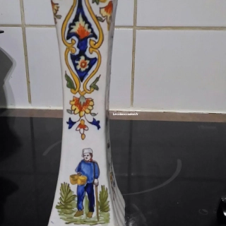Vase normand soliflore céramique
