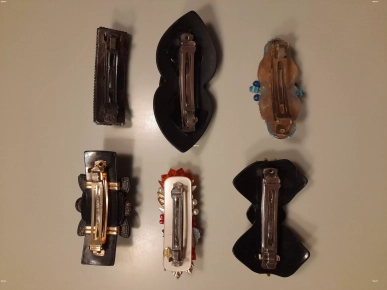LOT BARRETTES VINTAGE LOT BARRETTES VINTAGE