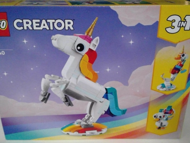 10€ La licorne magique Lego 31140