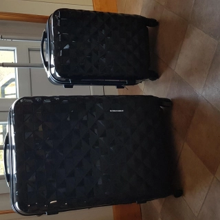 2 valises de voyage