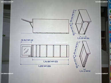 Commode 6 tiroirs Ikea