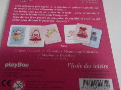 6€ PRINCESSE COQUETTE (Play Bac)