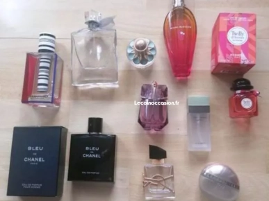 lot de flacons de parfum vides bouteilles de parfums lot de flacons de parfum vides bouteilles de parfums