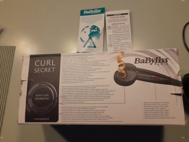 BOUCLEUR CHEVEUX AUTOMATIQUE "BABYLISS" BOUCLEUR CHEVEUX AUTOMATIQUE "BABYLISS"