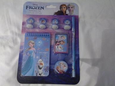 12€ SET PAPETERIE REINE DES NEIGES