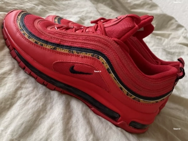 Nike Air max 97 - rouge - léopard - taille 44