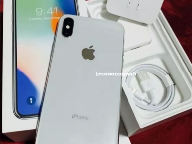 Iphone X blanc ACCESSOIRES + GARANTIE