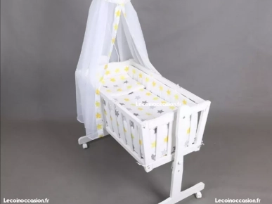 Berceau bébé complet BLANC Berceau bébé complet BLANC