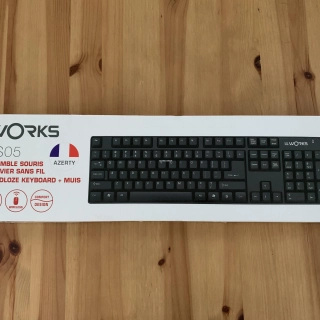 Clavier et souris sans fil IT WORKS