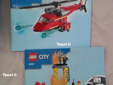 24€ LEGO SECOURS POMPIERS