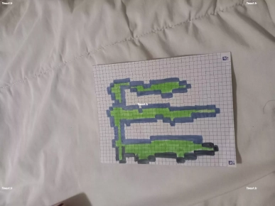 dessin pixel fait part moi  lot de 3 dessin pixel fait part moi  lot de 3