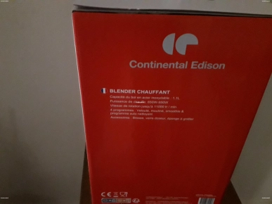 Blender chauffant Continental Edison