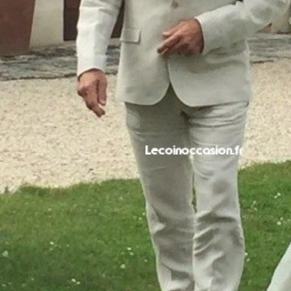 costume homme 100% lin burton of london ideal mariage