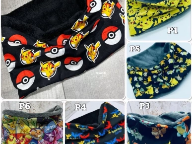 cache cou ou Snood garçon Pokemon cache cou ou Snood garçon Pokemon