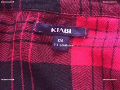Chemise à carreaux rouge et noire. Chemise à carreaux rouge et noire.