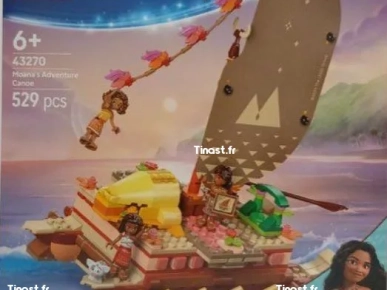 Le bateau de Vaiana Lego 43270