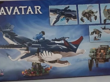 76 EURO Avatar Payakan, Tulkun Et Crabsuit 75579 Lego