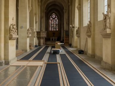 Chauffage rayonnant pour les églises et lieux de cultes