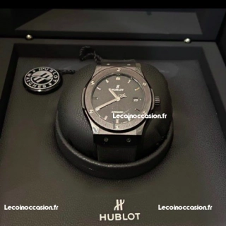 Hublot classic fusion 42mm black magic