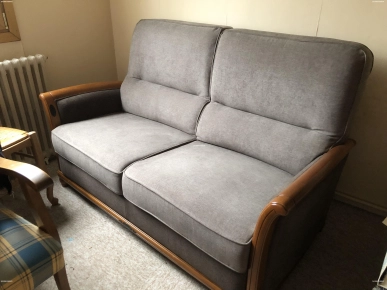 Canapé avec fauteuil