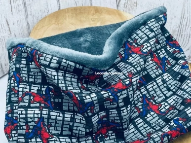 snood cache cou enfant Spiderman snood cache cou enfant Spiderman