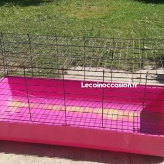 Cage pour lapin et accessoires