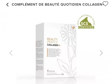 Collagen beauty focus Nu skin Collagen beauty focus Nu skin