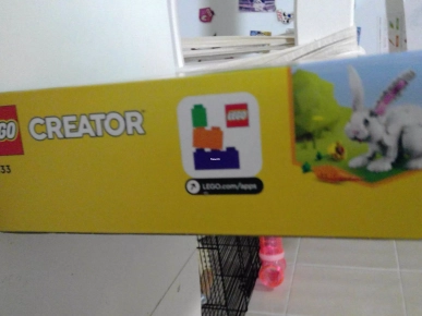 22€ Lapin Blanc lego 31133