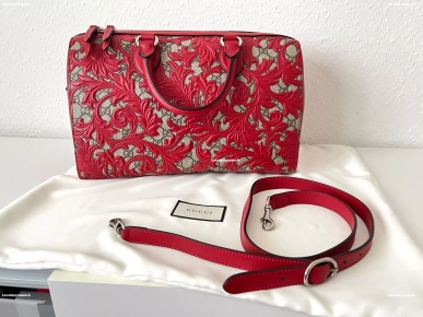 Original GUCCI Boston Bag Arabesque Supreme Large Original GUCCI Boston Bag Arabesque Supreme Large