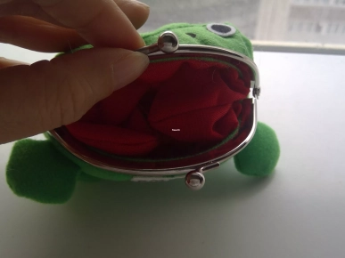 Porte monnaie grenouille