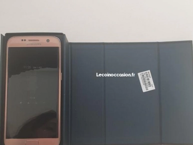Téléphone portable Samsung S7 rose gold