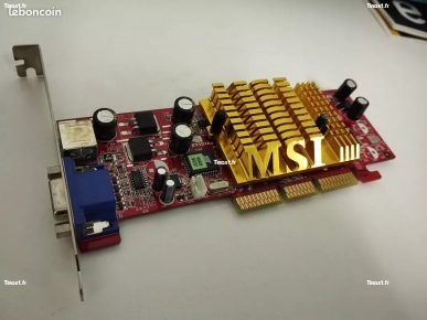 Cartes video AGP MSI NVIDIA GEforce Cartes video AGP MSI NVIDIA GEforce