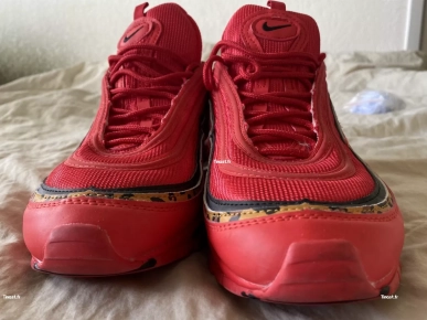 Nike Air max 97 - rouge - léopard - taille 44