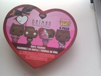 Valentines Box 4 Pack Batman