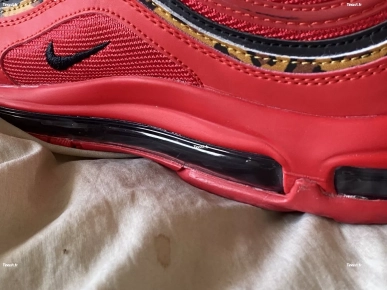 Nike Air max 97 - rouge - léopard - taille 44