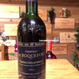Bouteille Château de Roquefort 1985 Bouteille Château de Roquefort 1985