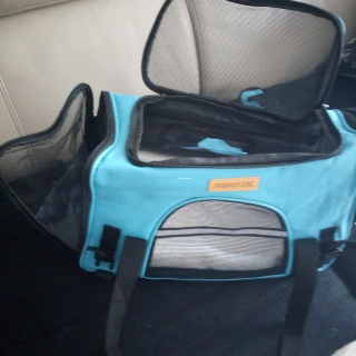 Sac de transport pour chien homologué avec coussin Sac de transport pour chien homologué avec coussin