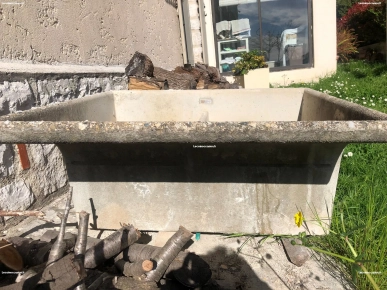 Lavabo/Bassin en beton