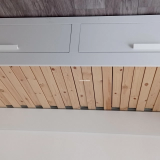 Lit banquette  blanc 2x80 x200 ikea Lit banquette  blanc 2x80 x200 ikea