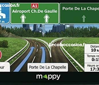 GPS Mappy Écran 4,3 Pouces - 24 Pays