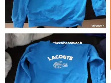 Pull Lacoste à col rond