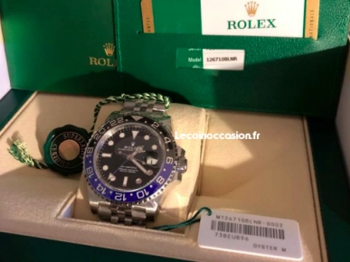 Rolex GMT Master II « Batgirl » - Mai 2020 Rolex GMT Master II « Batgirl » - Mai 2020