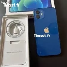 iphone 12 bleu