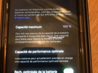 iPhone X noir 256Go (prix négociable)