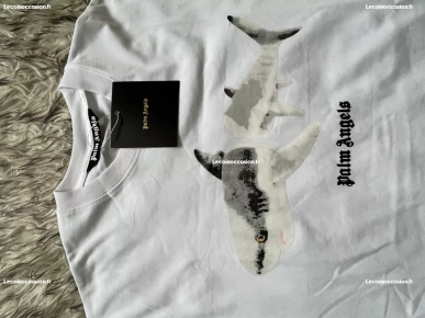 T-shirt palm angels requin 