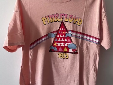 T-shirt rose Pink Floyd
