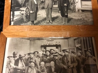 photo originale collection film germinal de 1913 avec cadre