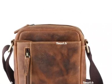 Vintage Travel 4 sac à bandoulière en cuir Vintage Travel 4 sac à bandoulière en cuir