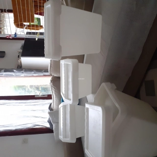 Bac de rangement ou de tri Ikea blanc transparent Bac de rangement ou de tri Ikea blanc transparent